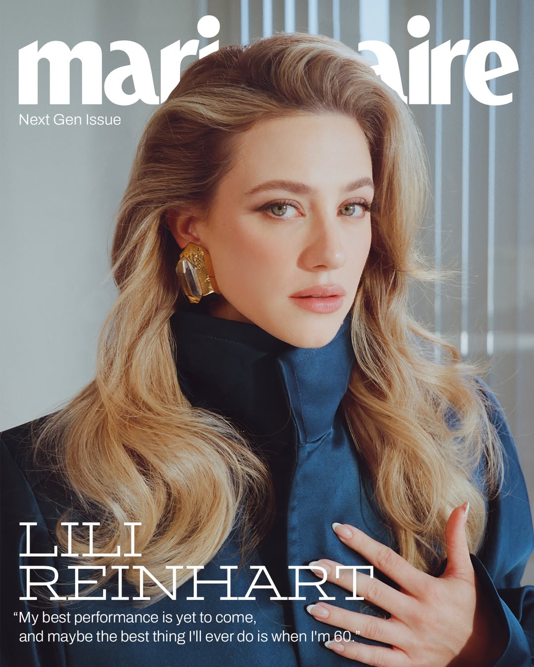 Lenne Chai X Lili Reinhart for Marie Claire Nov. 25