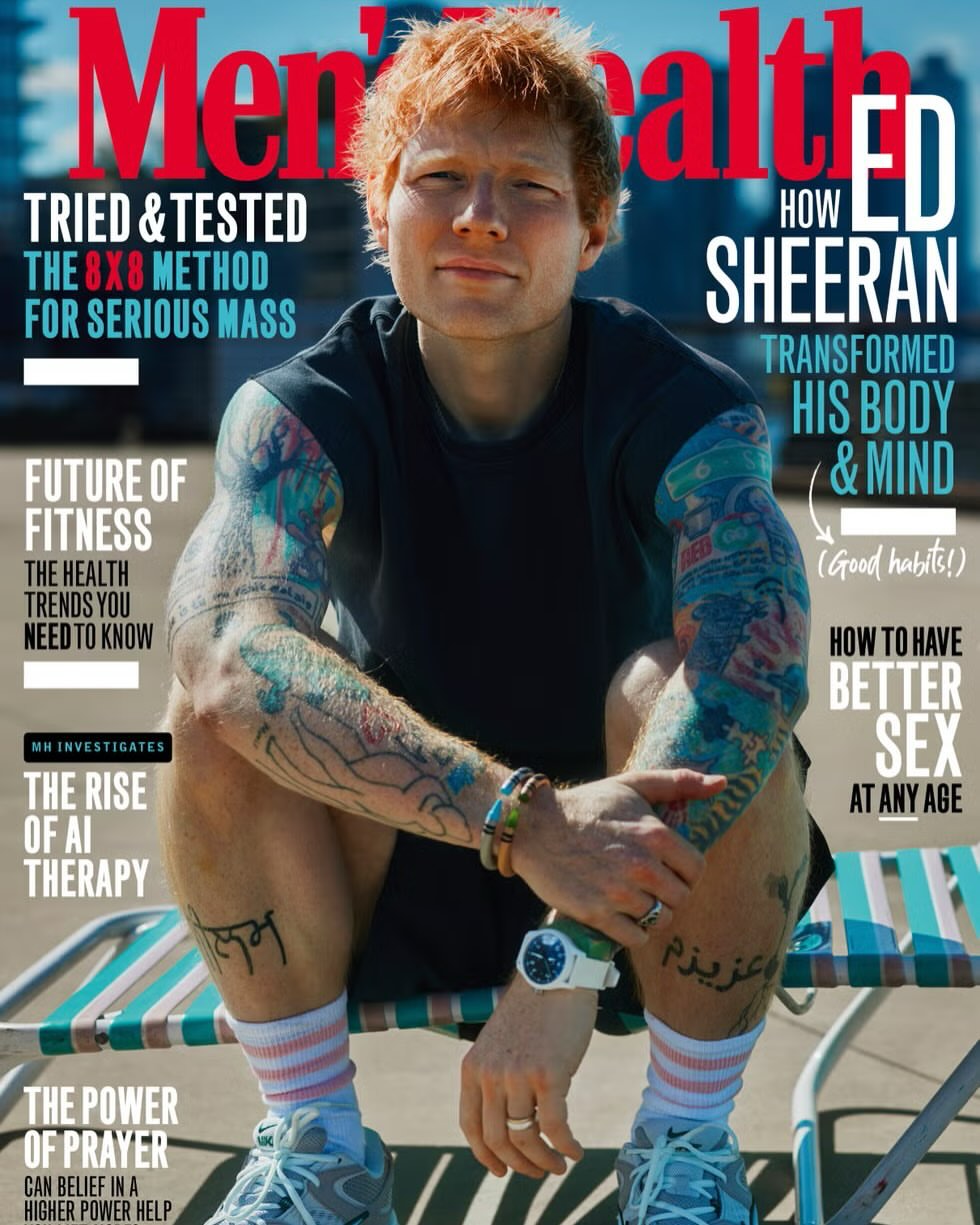 Patrik Giardino X Ed Sheeran for Men’s Health Jan. 26