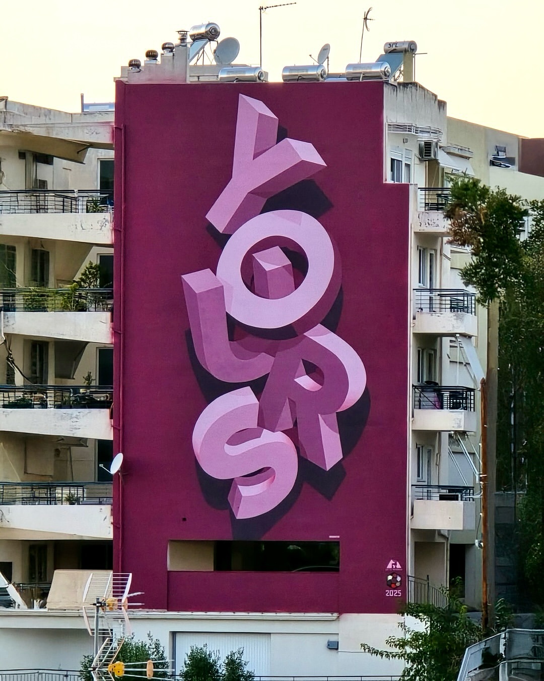 Ben Johnston X Street Art Festival Patras Nov. 25