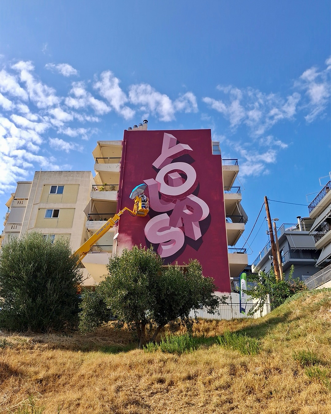 Ben Johnston X Street Art Festival Patras Nov. 25