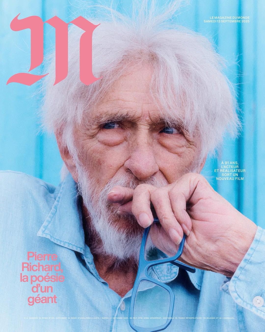 Benjamin Malapris X Pierre Richard for M Le Monde Sep. 25