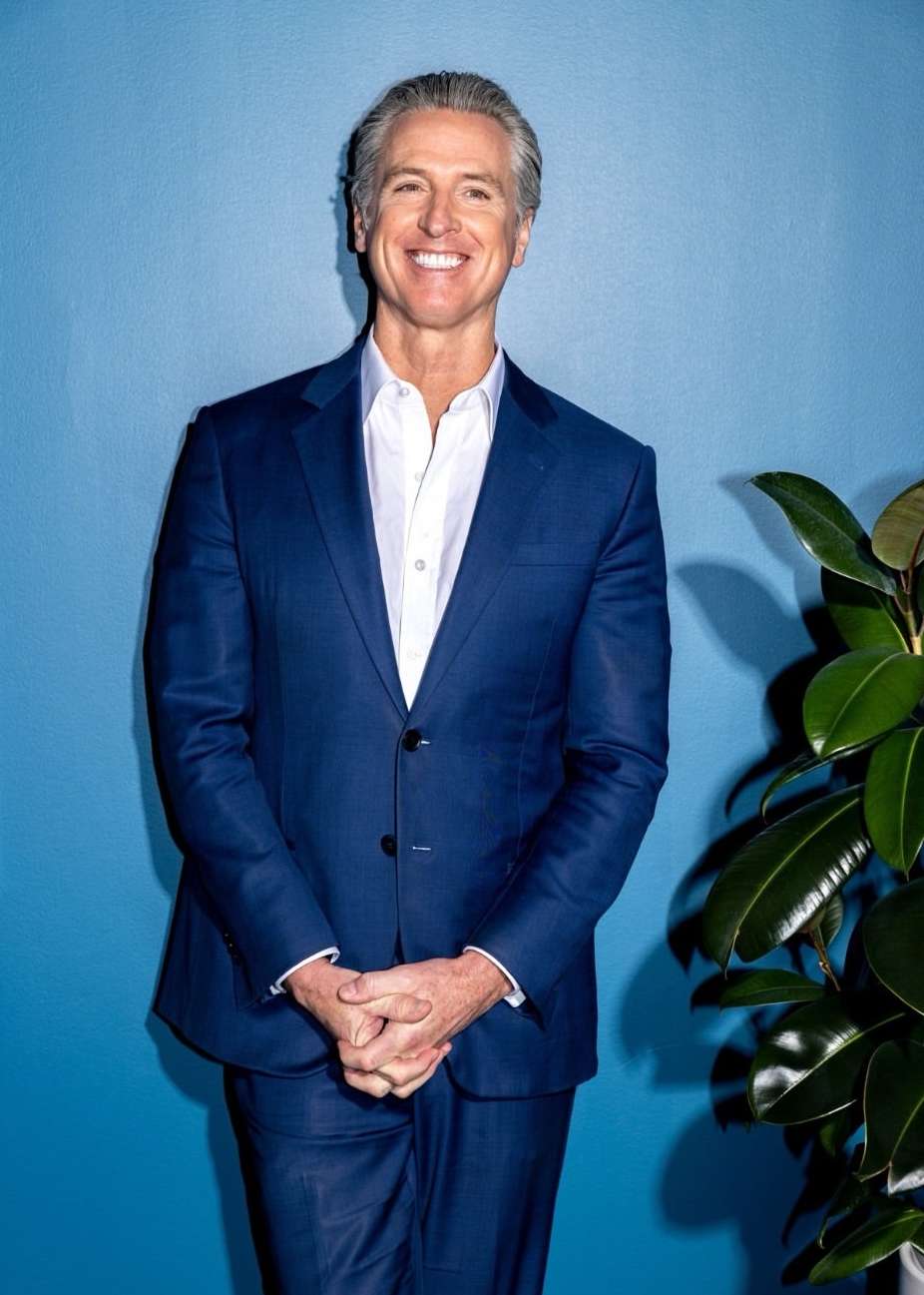 Jeff Minton X Gavin Newsom for The New Yorker Feb. 26