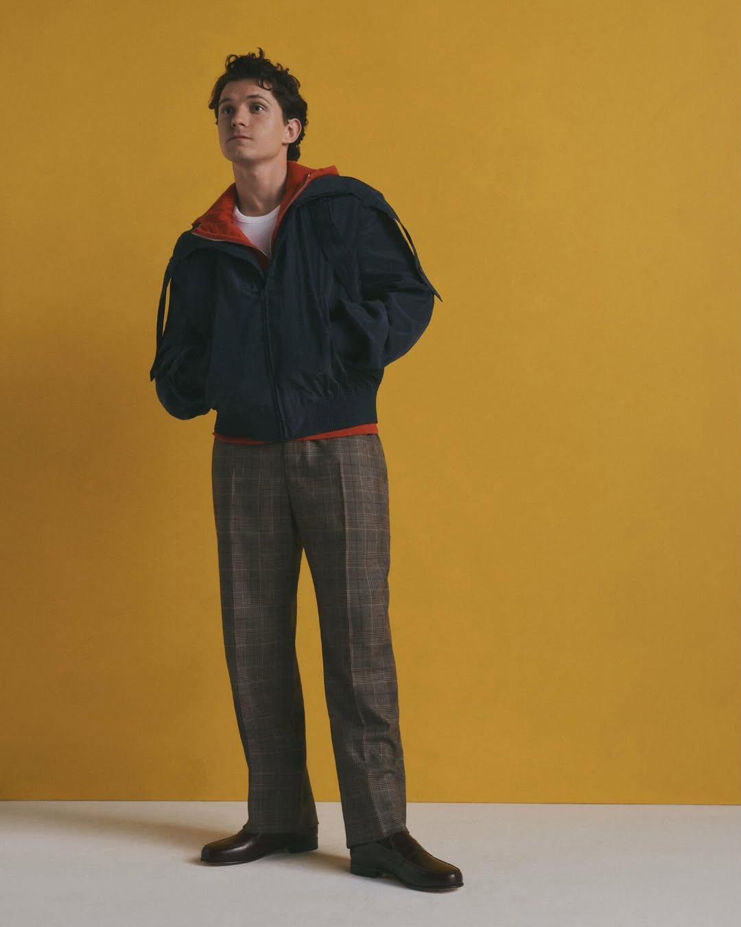 Tom Holland for @ukesquire 

Shot at Big Sky I Studio 10

Photographer @matt_healy_studio
Stylist @crystallecox
Art Director @grenadinedempsey
Style Director @zakmaoui
Entertainment Editor (Special Projects) @nicolafahey
Picture Production Editor @gemmalucia_shootproducer
Culture Editor @hennnners
Senior Designer @laura5heppard
Grooming @spekerachael
Set Designer @juliadiasstudio
Movement Director @liam_jhill
Tailor @tailoredbynancy
Digital Technician @davidenglishstudio
Photo Assistants @cammyjack @morgann_e_russell @leigh.skinner.23
Set Assistants @samtexture @tobybroughton @matthewjapayne
Styling Assistants @ashleyjhubbard