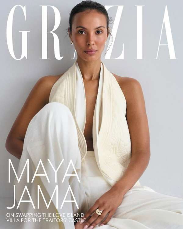 Maya Jama for @graziauk 