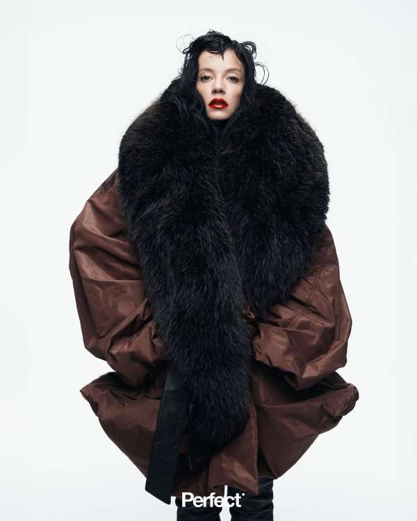 @lilyallen for @theperfectmagazine 