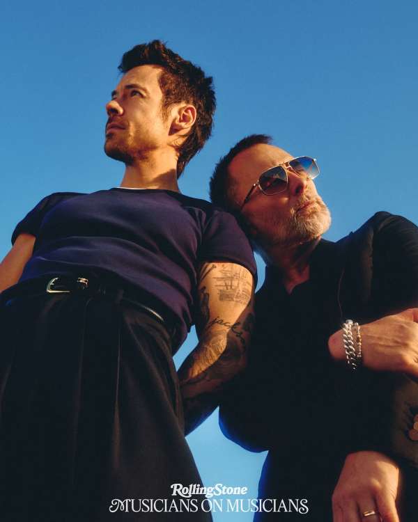 @harrystyles & @thomyorke for @rollingstone
