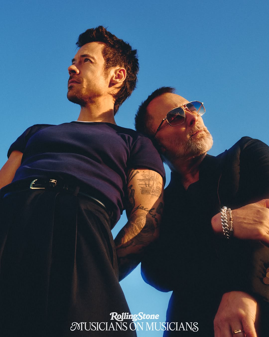 @harrystyles & @thomyorke for @rollingstone