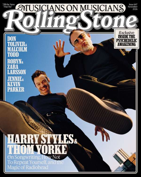 @harrystyles & @thomyorke for @rollingstone