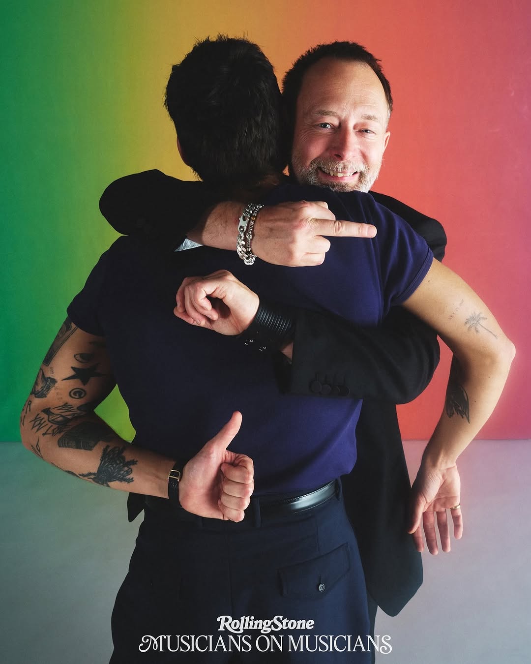 @harrystyles & @thomyorke for @rollingstone