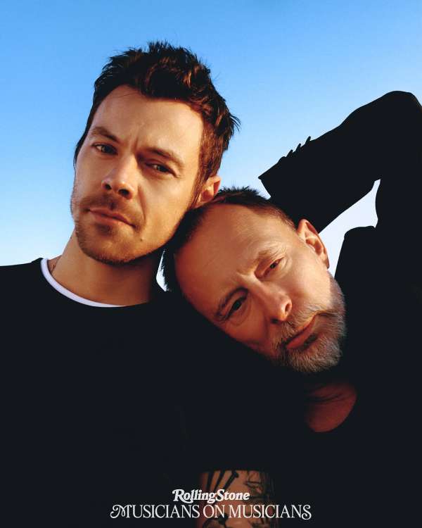 @harrystyles & @thomyorke for @rollingstone