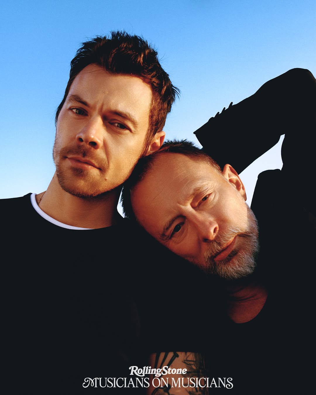 @harrystyles & @thomyorke for @rollingstone