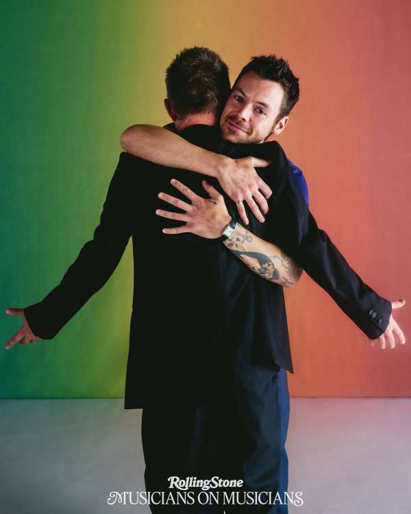 @harrystyles & @thomyorke for @rollingstone