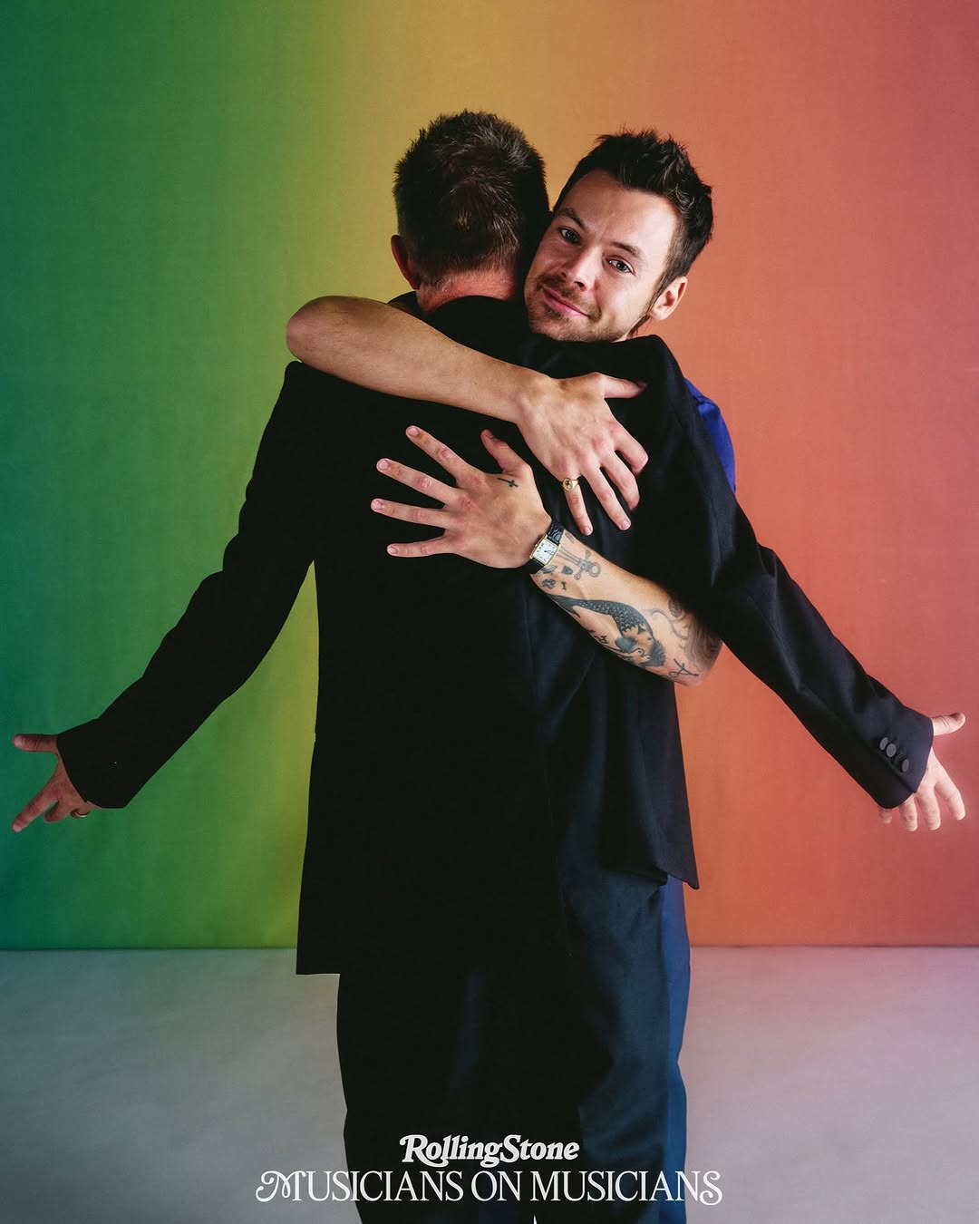 @harrystyles & @thomyorke for @rollingstone