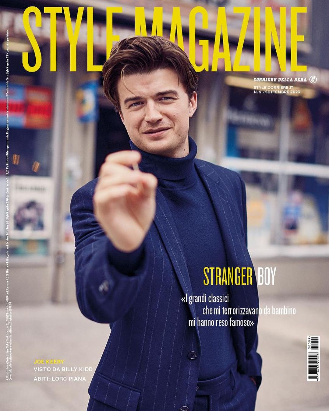 Billy Kidd X Joe Keery for Style Magazine Italia Aug. 23