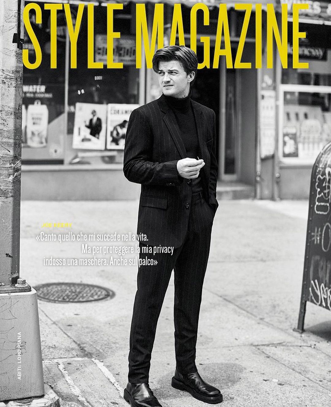 Billy Kidd X Joe Keery for Style Magazine Italia Aug. 23