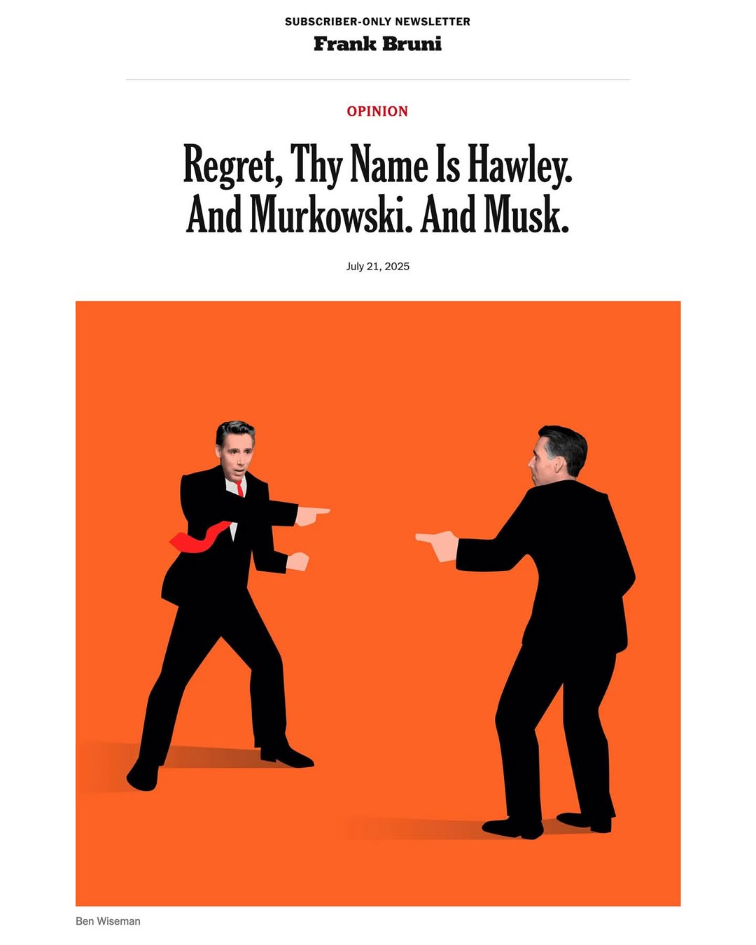 Ben Wiseman X The New York Times Jul. 25