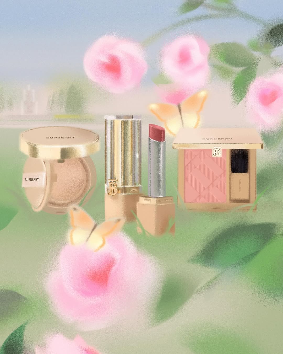 Latest Valentine’s Day campaign for Burberry Bea...