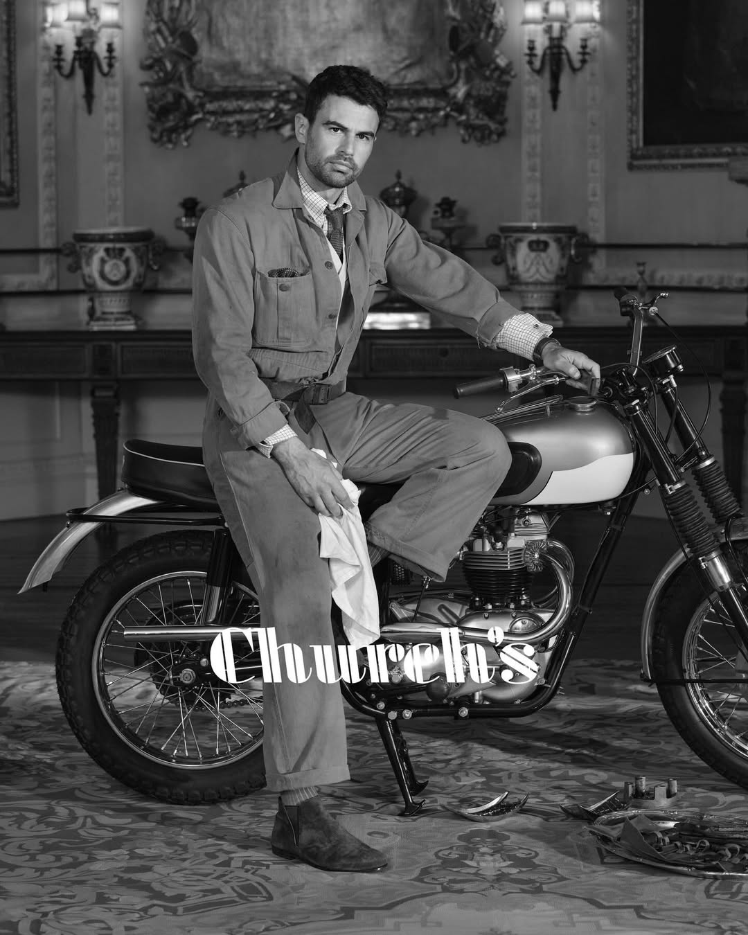 Church’s SS26 Campaign starring #TheoJames 