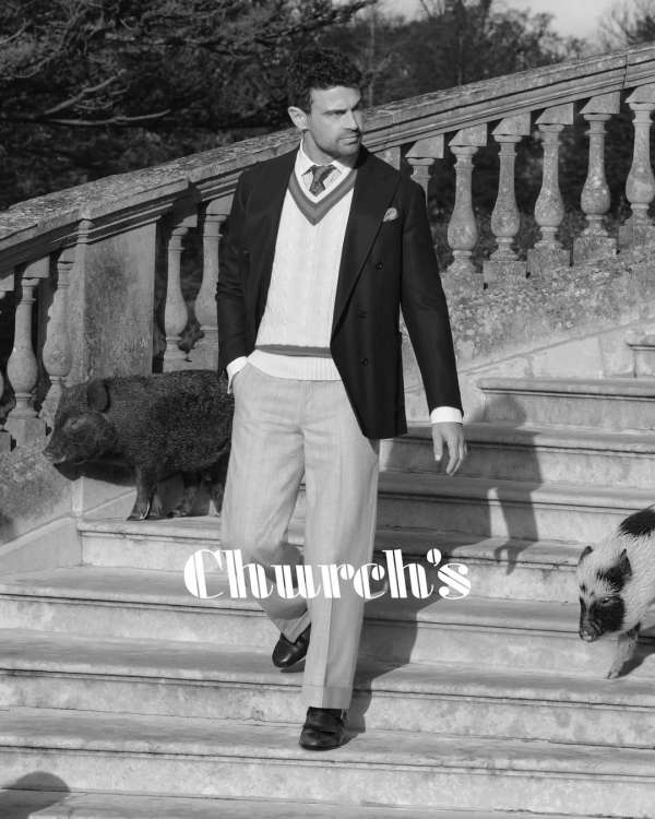 Church’s SS26 Campaign starring #TheoJames 