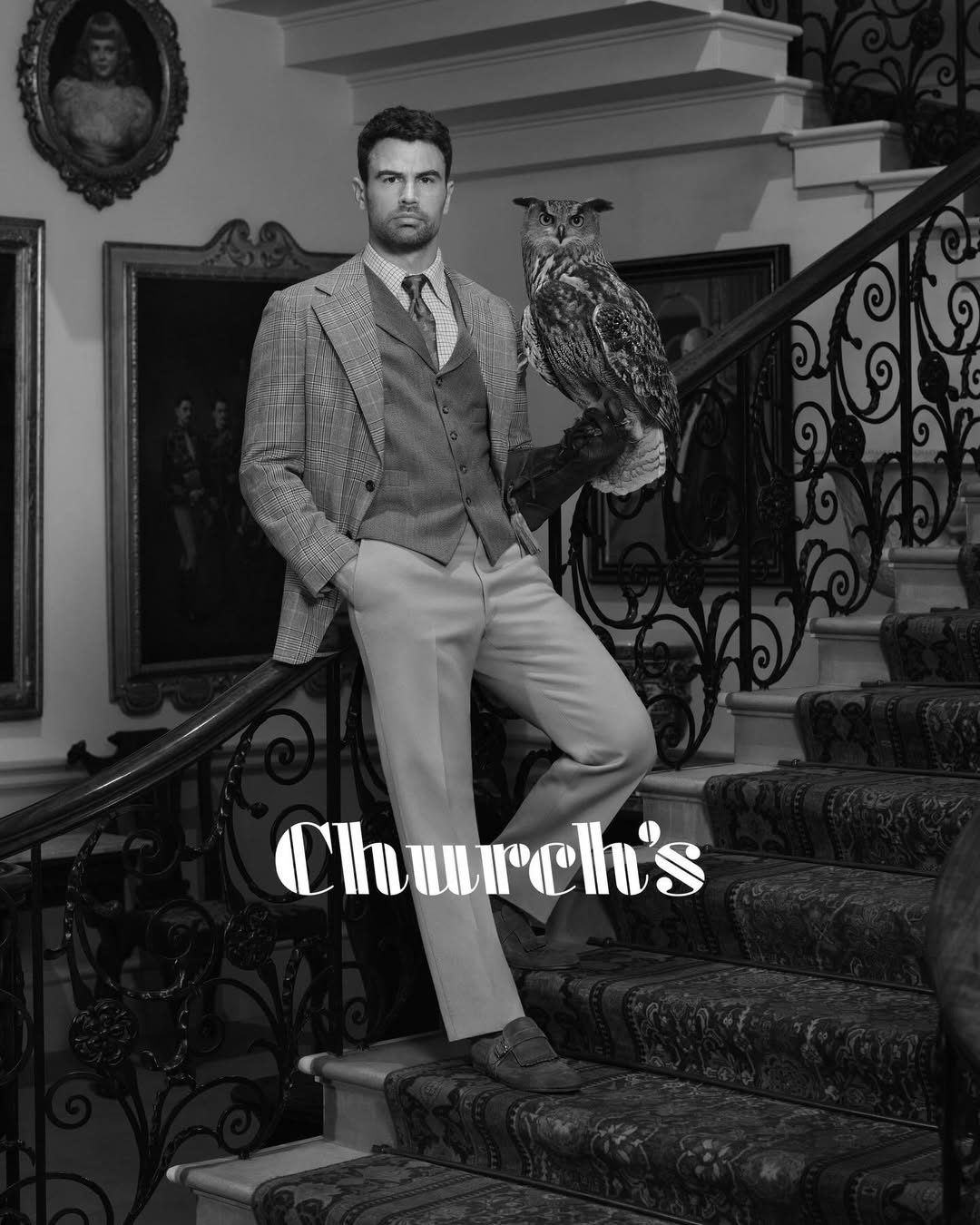 Church’s SS26 Campaign starring #TheoJames 