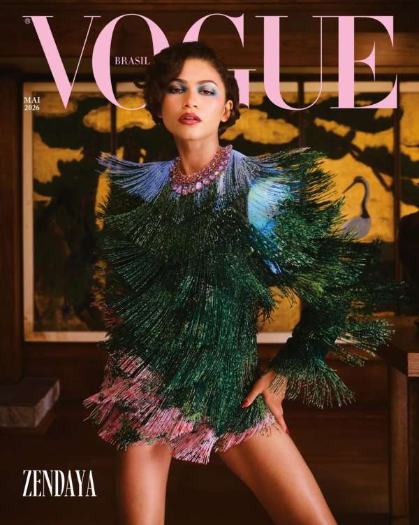 Vogue Brazil cover 1 of 3, featuring Zenday...