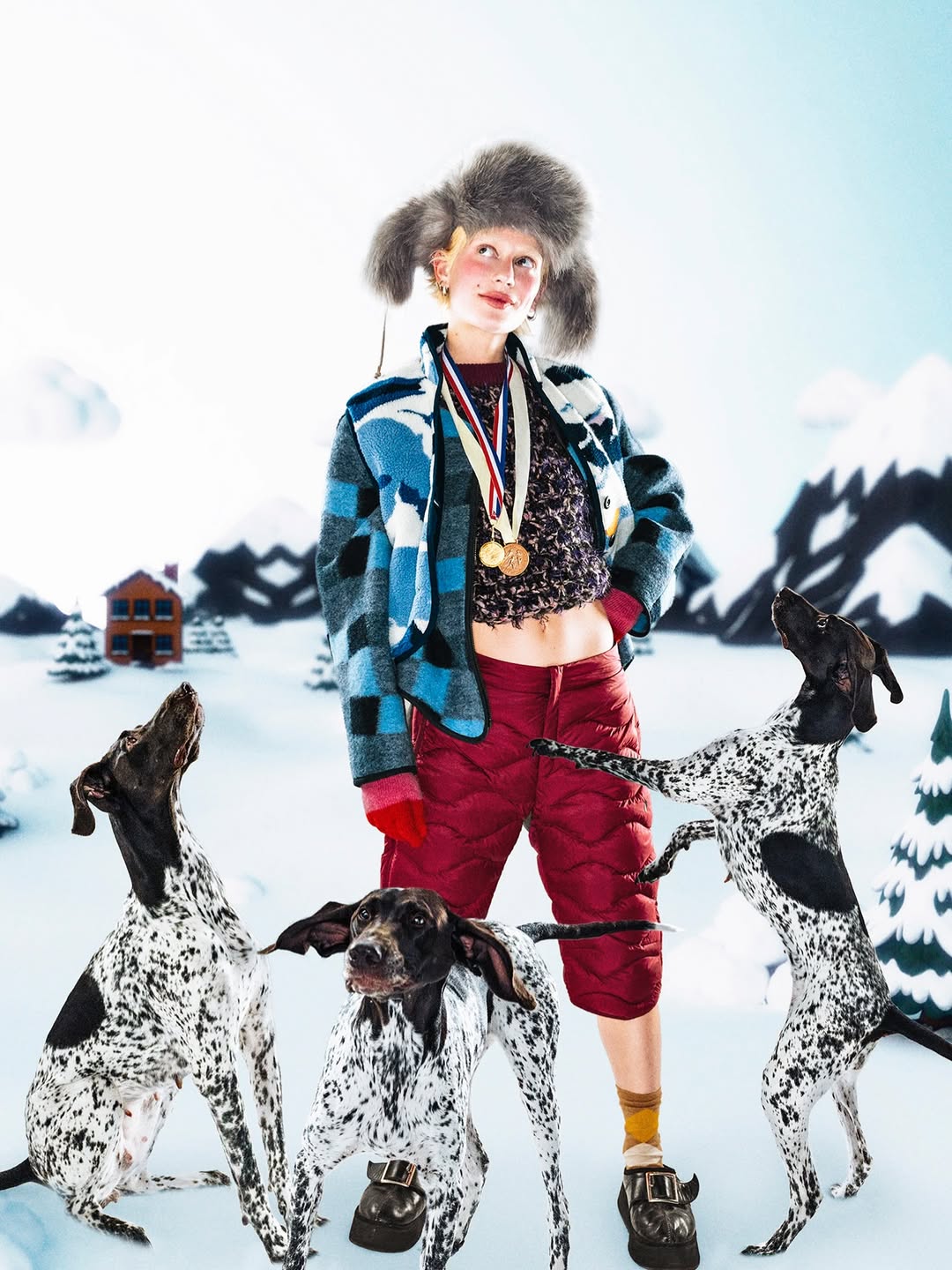 Frederike Wetzels X Alli Neumann for DIFFUS Dec. 25