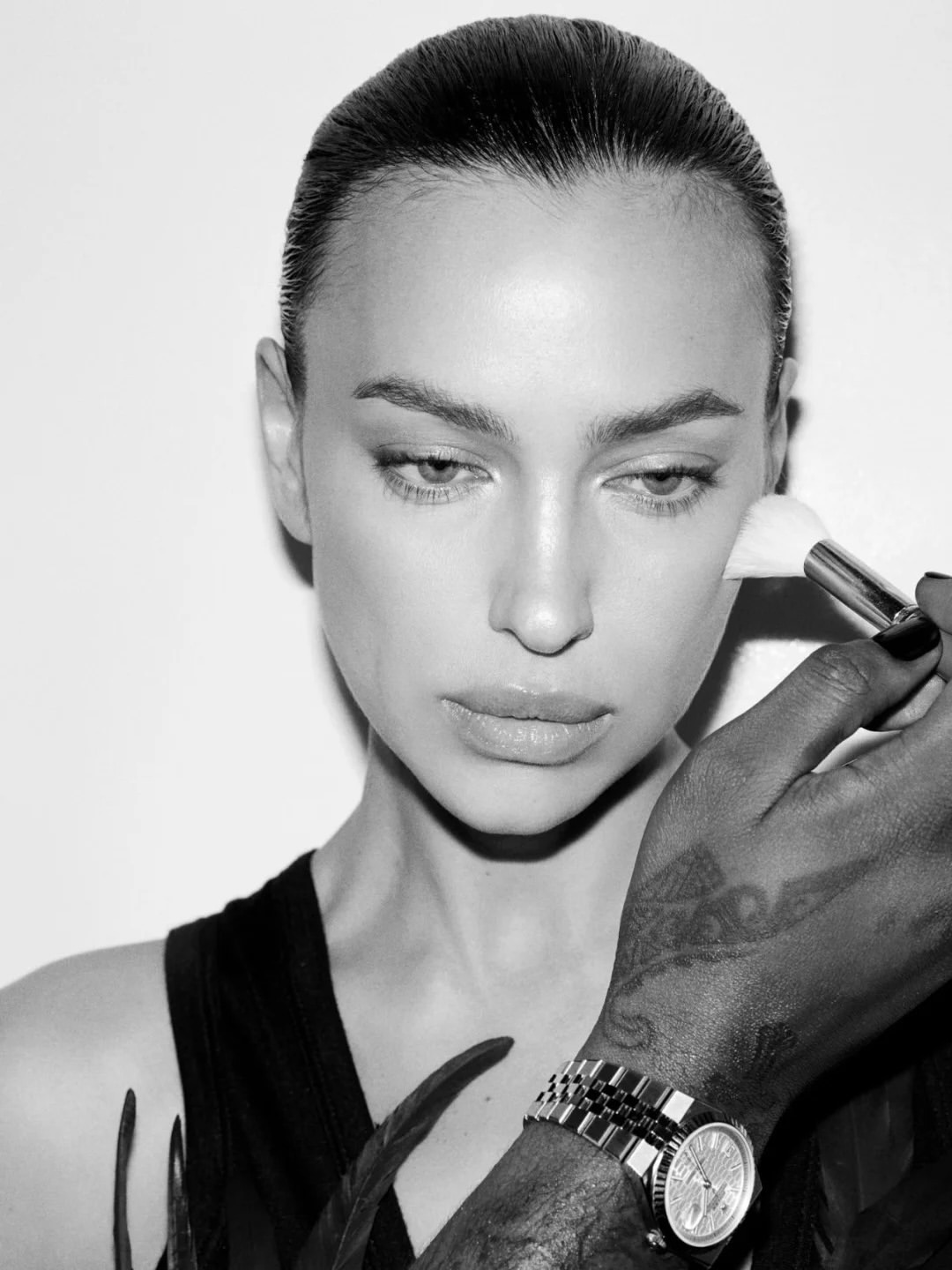 @voguefrance december-january issue 
 
Photographer @carinbackoffphoto
Head of Editorial Content @clairethomsonjonville
Global Creative Director @raulmartinez1024
Global Design Director @jannico
Senior Visual Editor @michaela_perau
Fashion & Image Director-At-Large @alastairmckimm
Global Talent Casting Director @morgansenesi
Models @mona_tougaard @irinashayk
Makeup @iamjamalscott
Hair @ryanmitchellhair
Nails @erihandanail
Production #brachfeld

Special thanks to : @brockdehaven