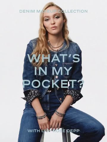 @chanelofficial @chanel.beauty denim makeup...