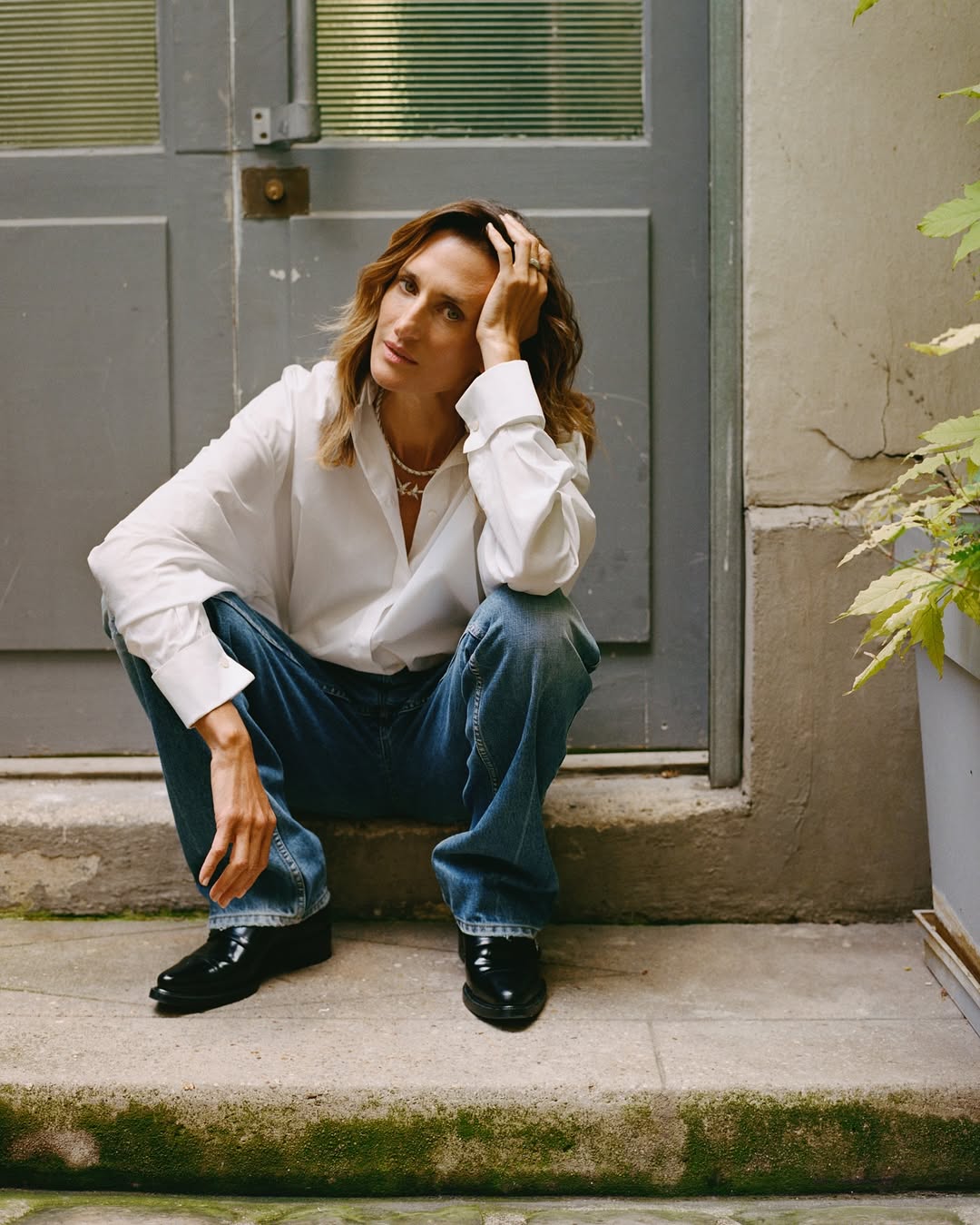 Jeff Henrikson X Camille Cottin for HTSI Sep. 25