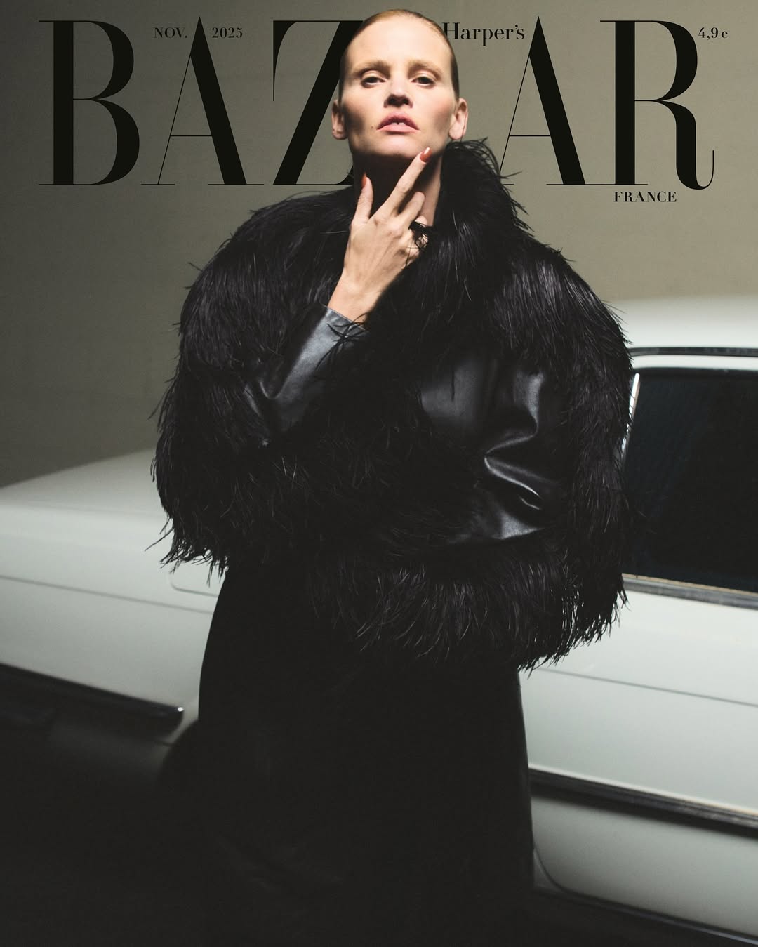 Vito Fernicola X Lara Stone for Harper’s Bazaar France Nov. 25