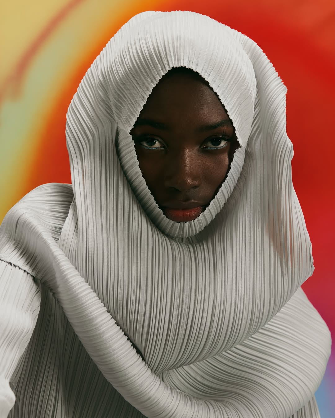 Campbell Addy X PLEATS PLEASE ISSEY MIYAKE