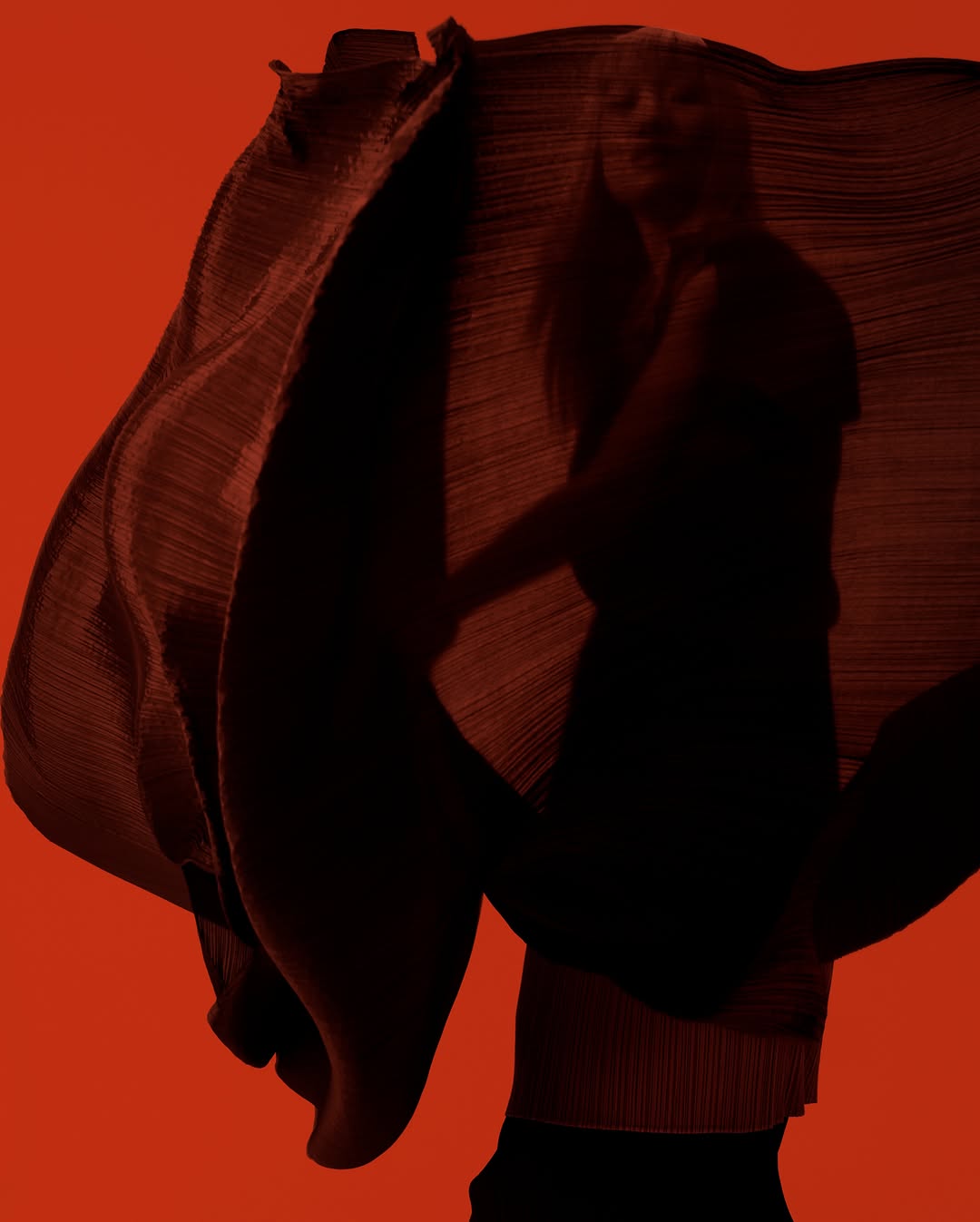 Campbell Addy X PLEATS PLEASE ISSEY MIYAKE
