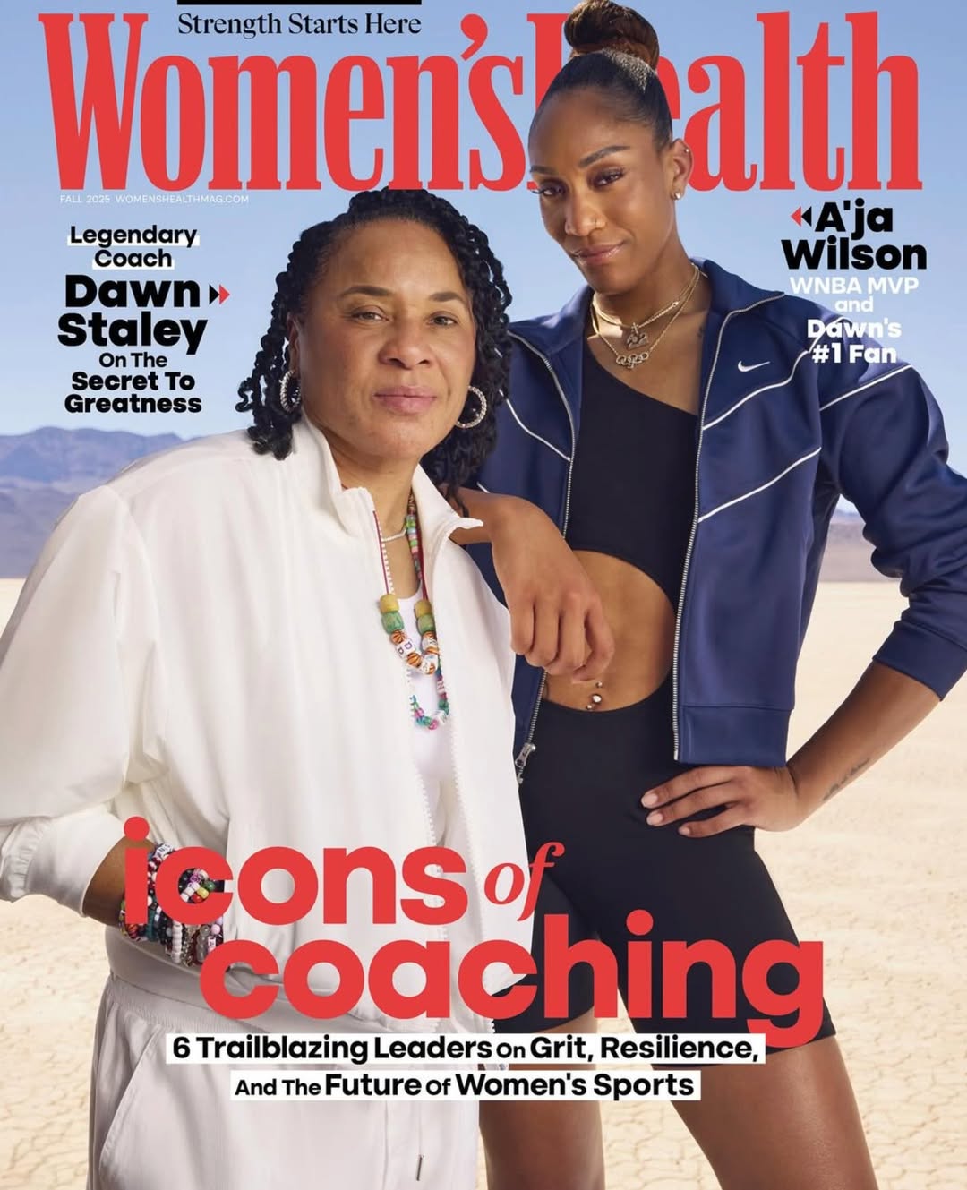 Brian Lowe X A’ja Wilson for Women’s Health Oct. 25