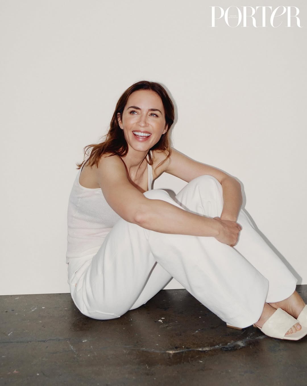 Misha Taylor X Emily Blunt for Porter Magazine Sep. 25