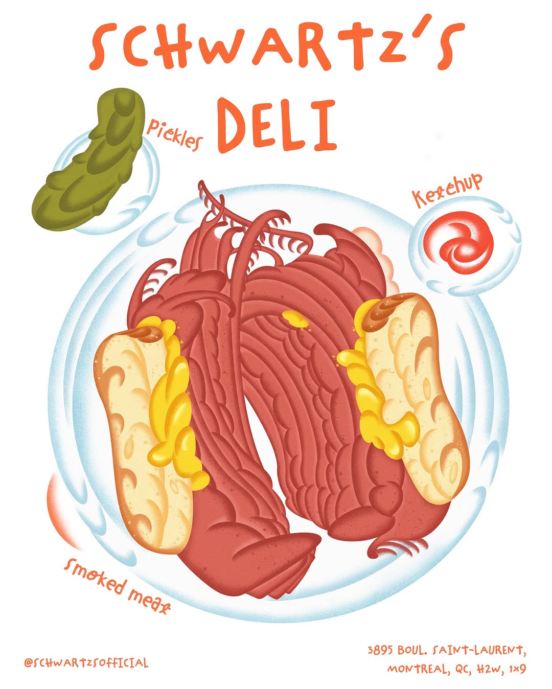 Chiara Xie X Schwartz’s Apr. 26