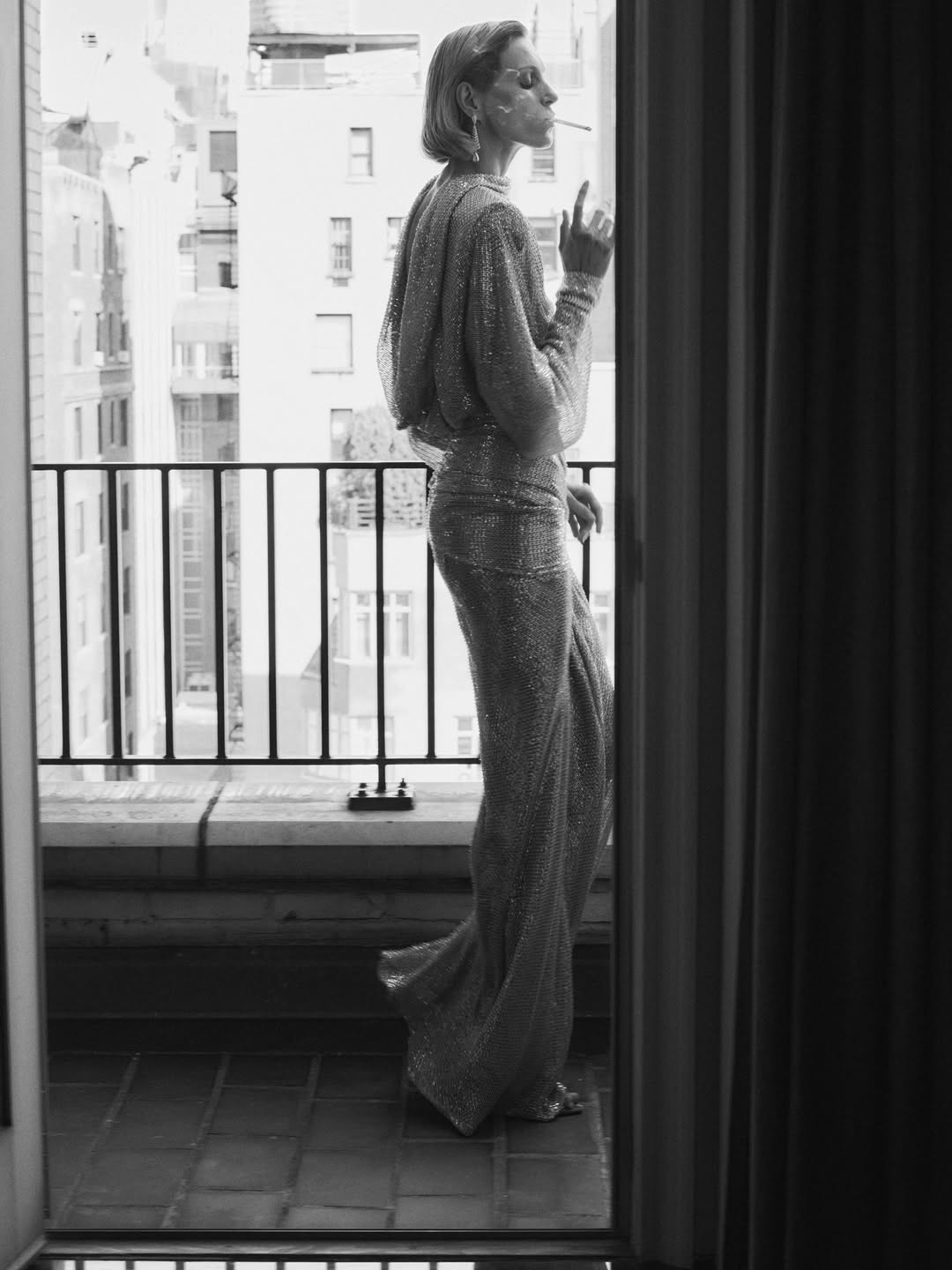 Chris Colls X Anja Rubik for Vogue France May. 26