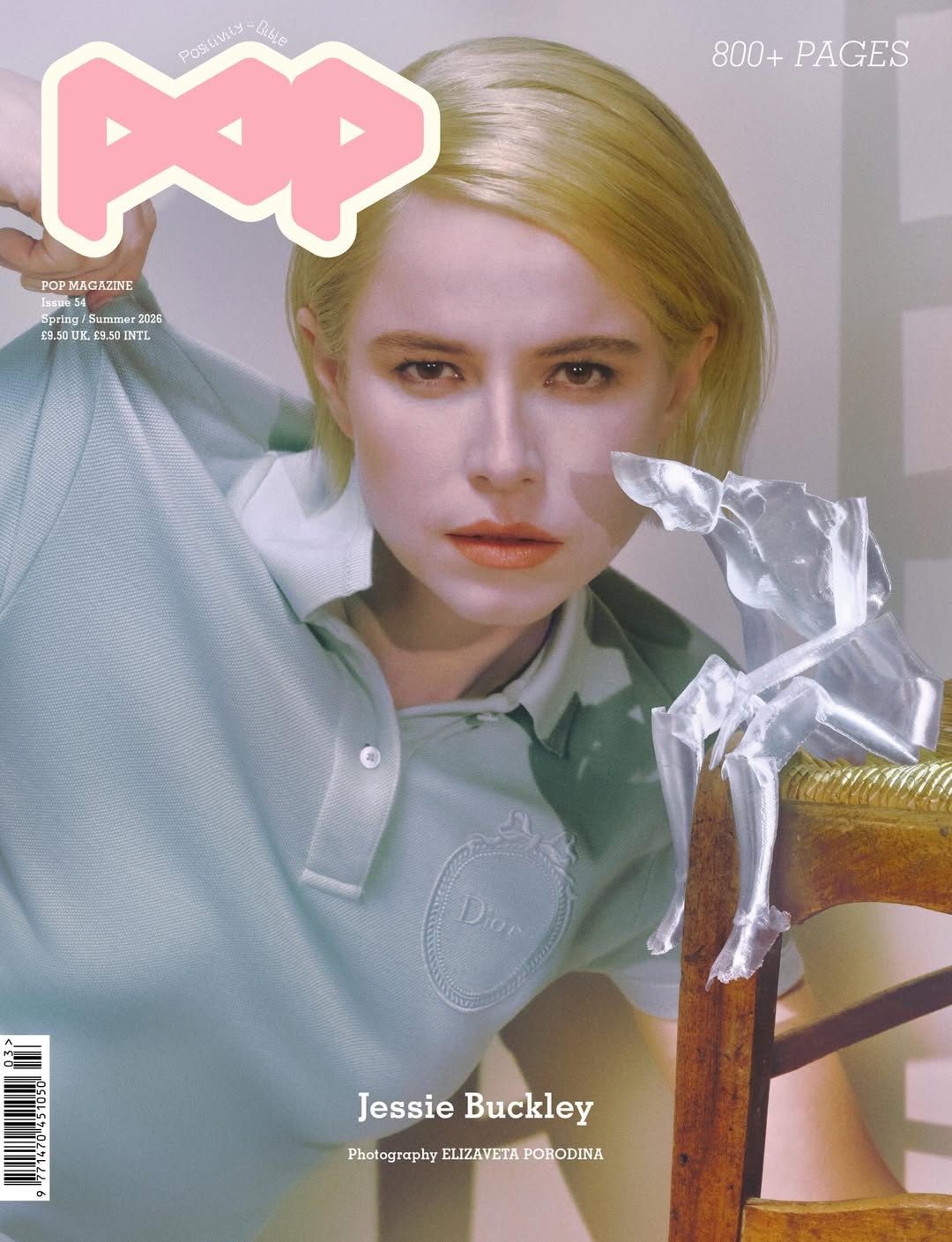 Elizaveta Porodina X Jessie Buckley for Pop Mar. 26