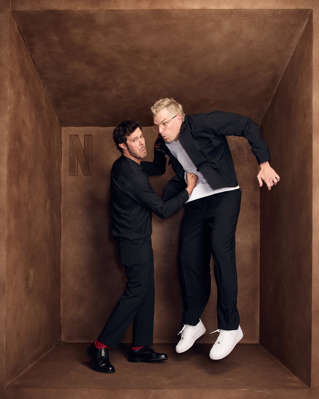 Nino Muñoz X Adam Brody for Netflix Sep. 25