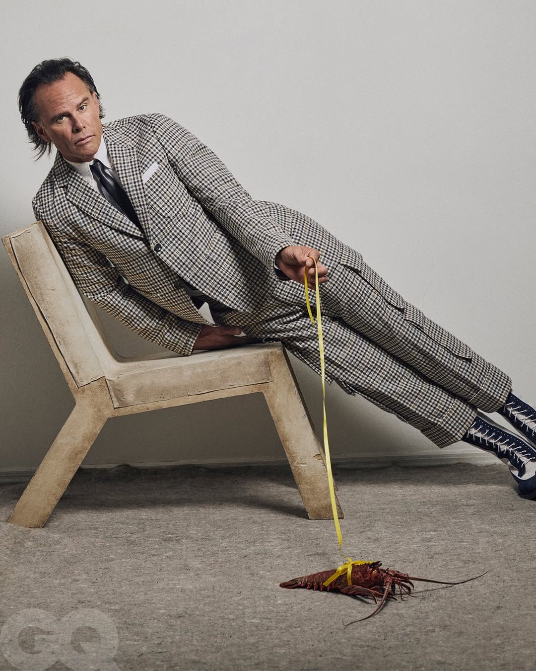 Michael Schwartz X Walton Goggins for GQ Spain Nov. 25