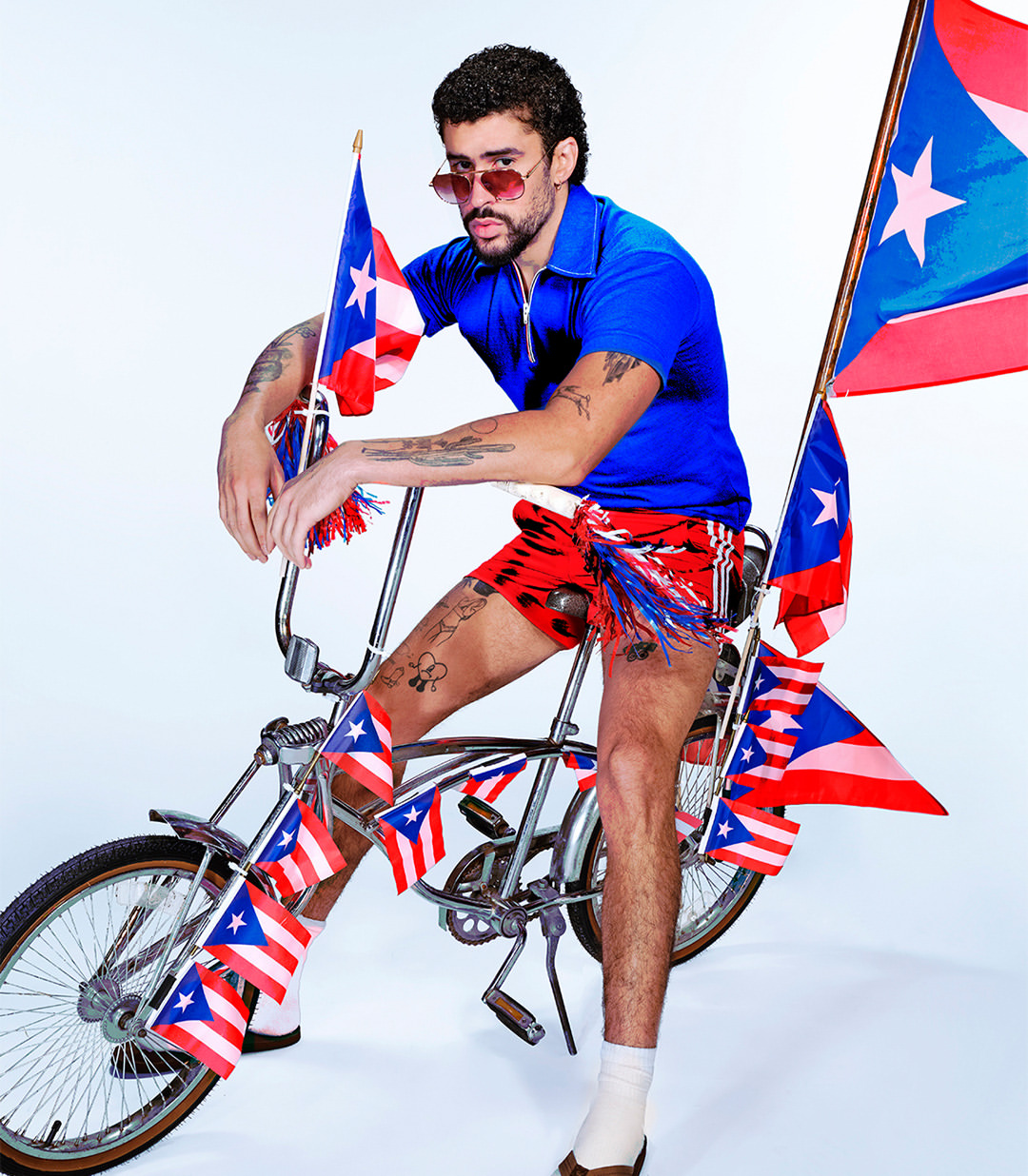 Mary Ellen Matthews X Bad Bunny for Saturday Night Live Nov. 25