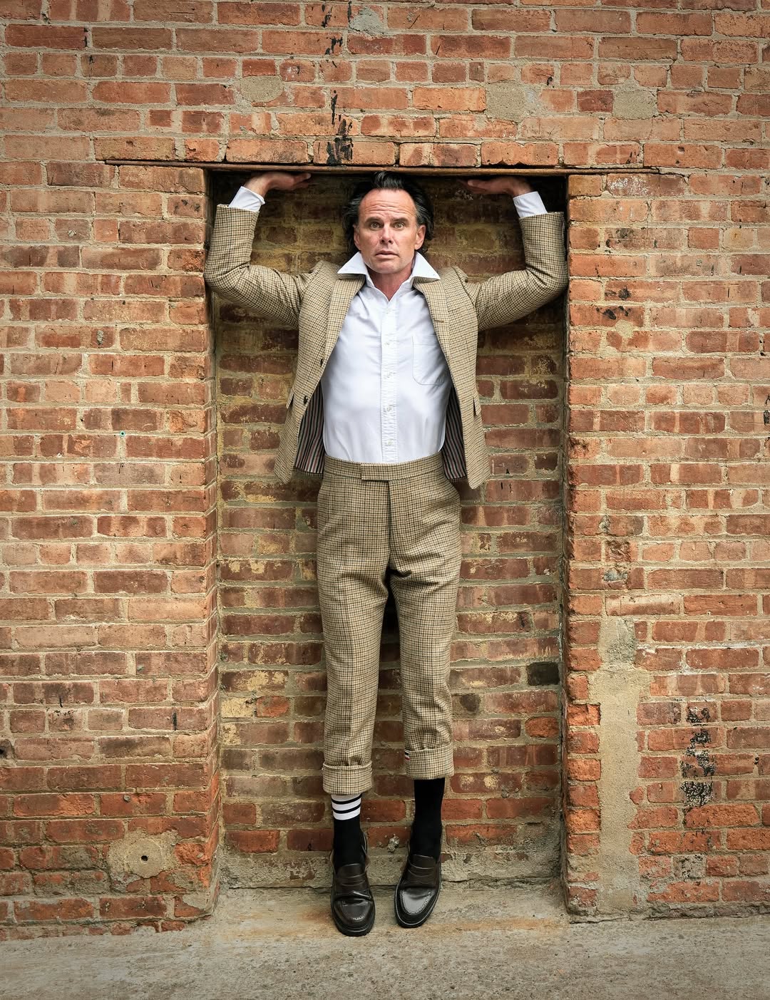 Gavin Bond X Walton Goggins for Emmy Magazine Dec. 25