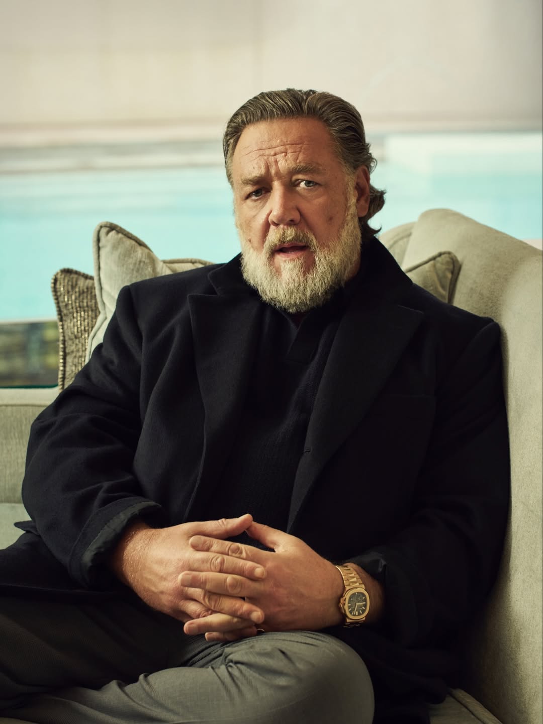 Brian Bowen Smith X Russell Crowe for The Rake Dec. 25