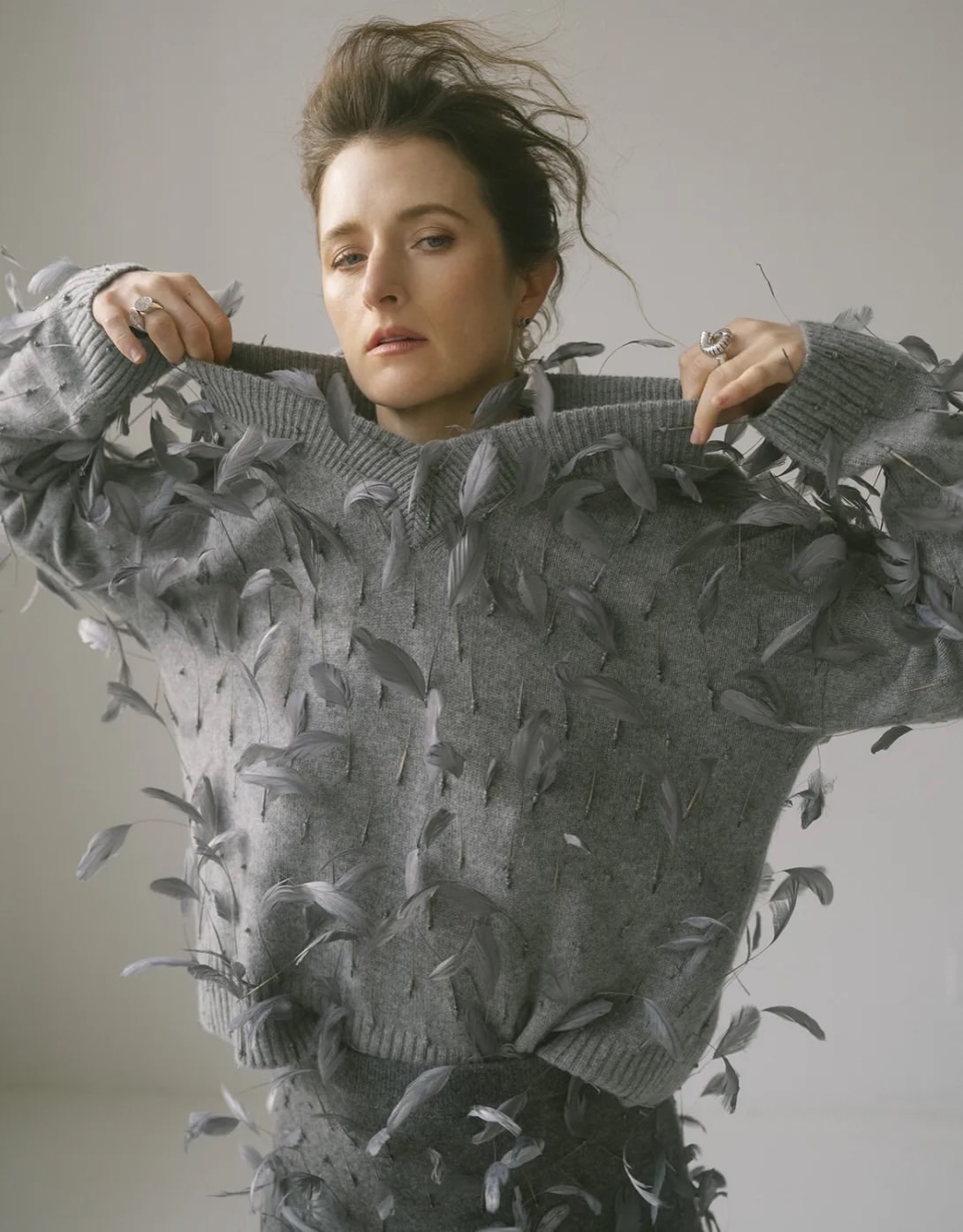 Celeste Sloman X Grace Gummer for L’Officiel USA Feb. 26