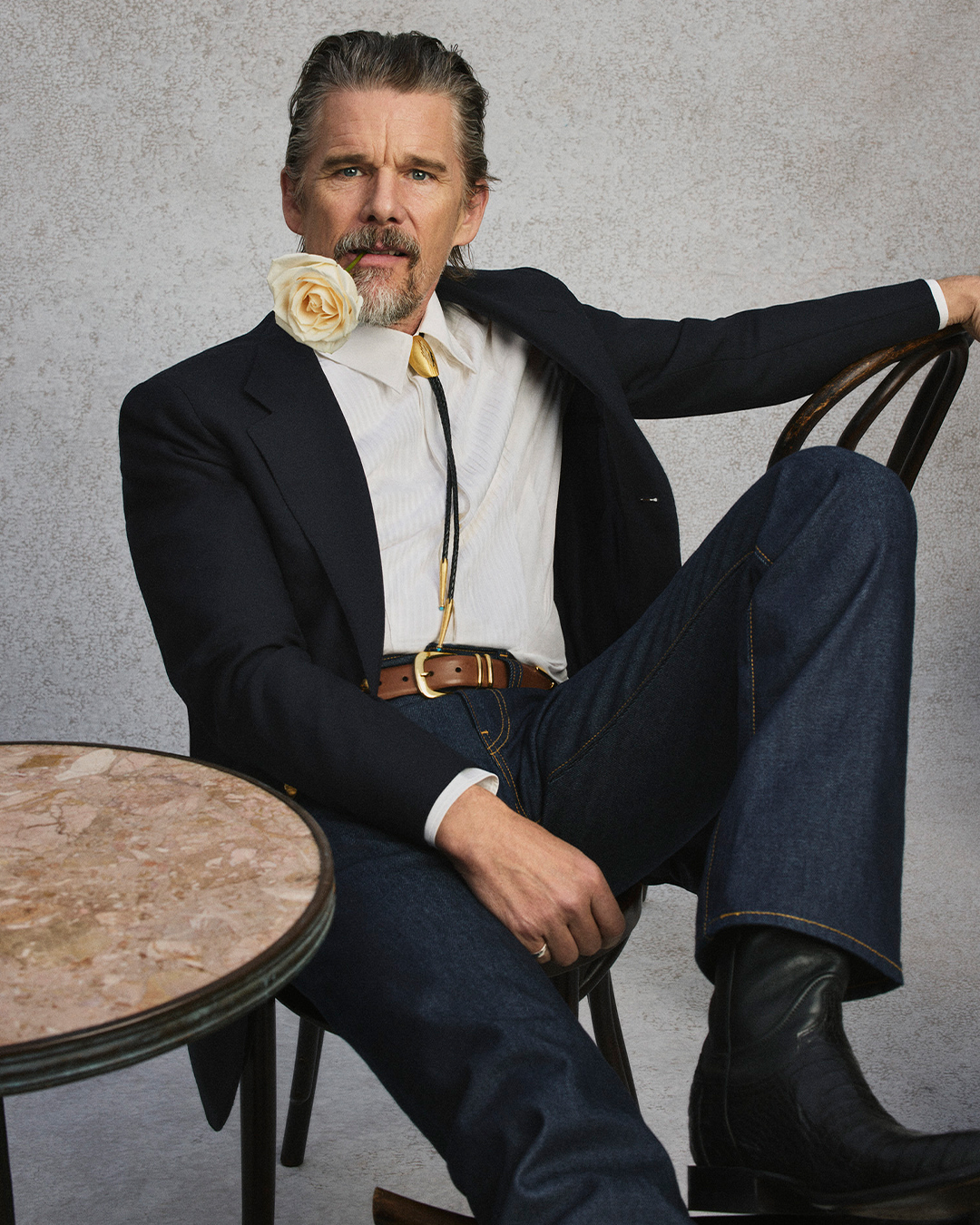 Michael Schwartz X Ethan Hawke for People Feb. 26