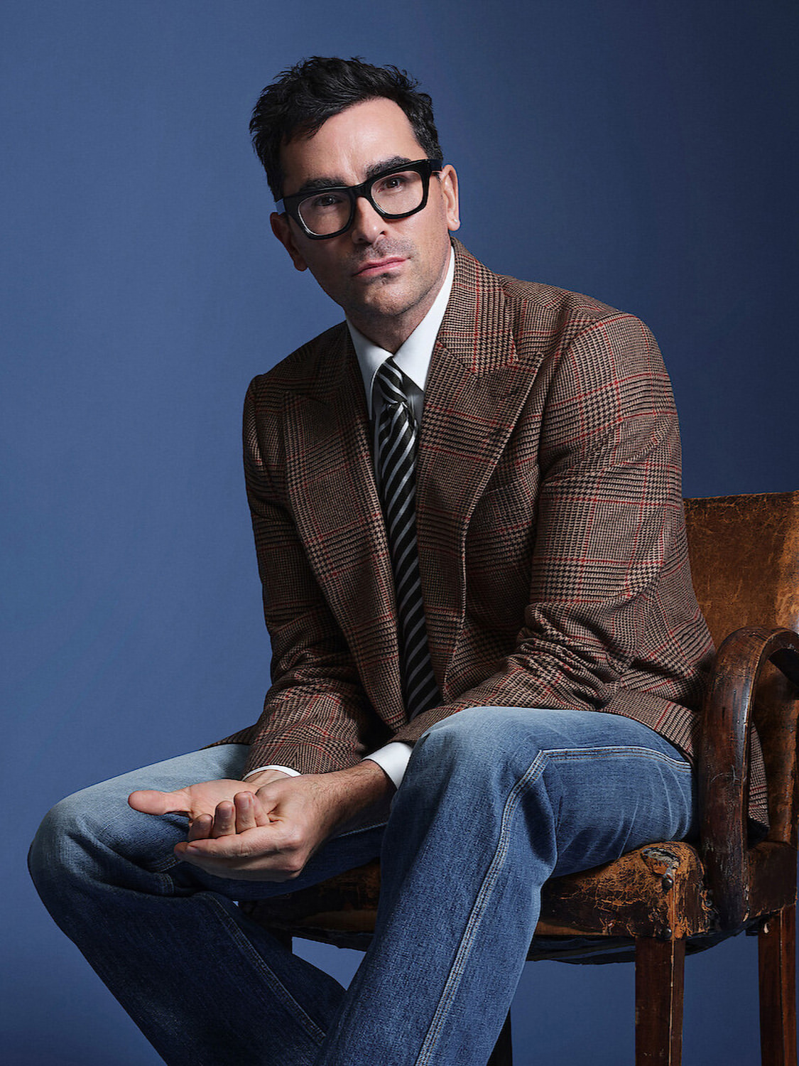 Mary Ellen Matthews X Dan Levy for Netflix Apr. 26