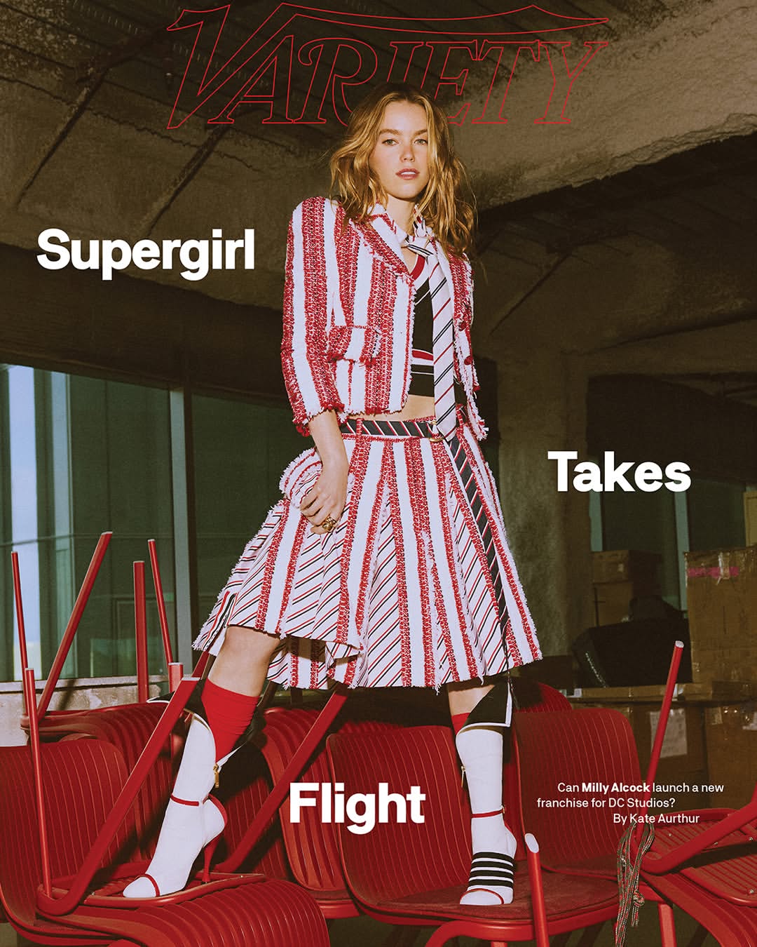Nino Muñoz X Milly Alcock for Variety May. 26