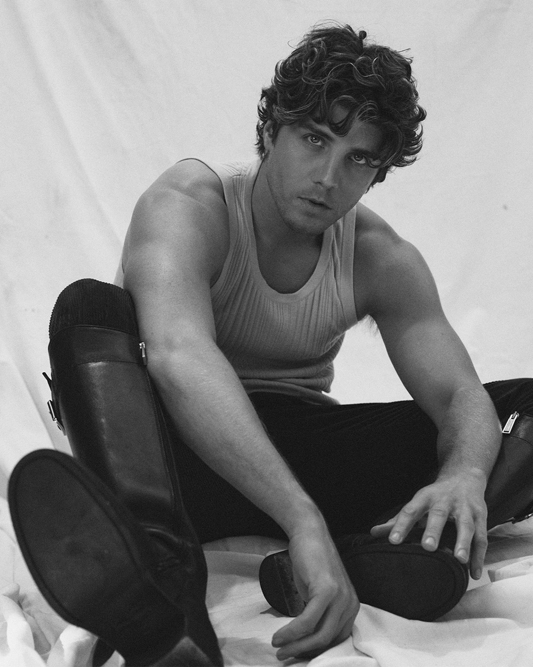Nino Muñoz X lukas gage for Numéro Netherlands Jul. 26