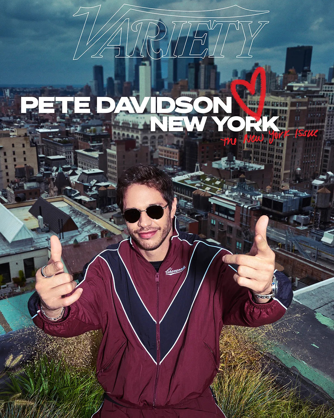 Mary Ellen Matthews X Pete Davidson for Variety Sep. 26