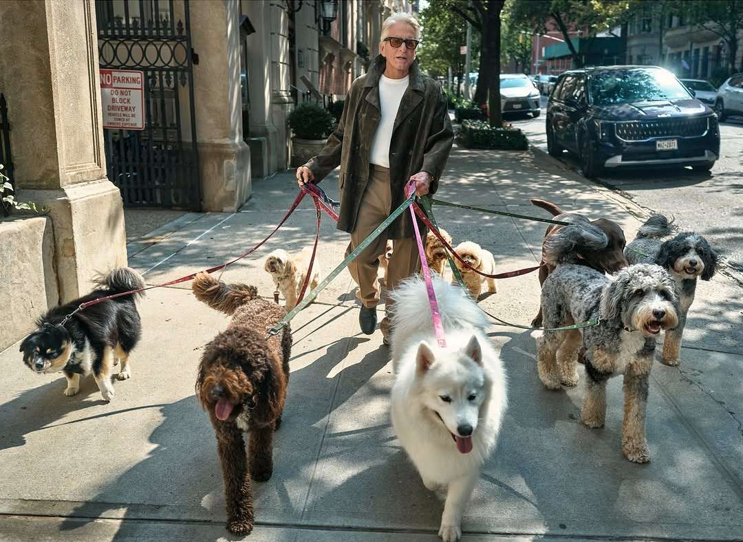 Gavin Bond X Michael Douglas for People Oct. 26