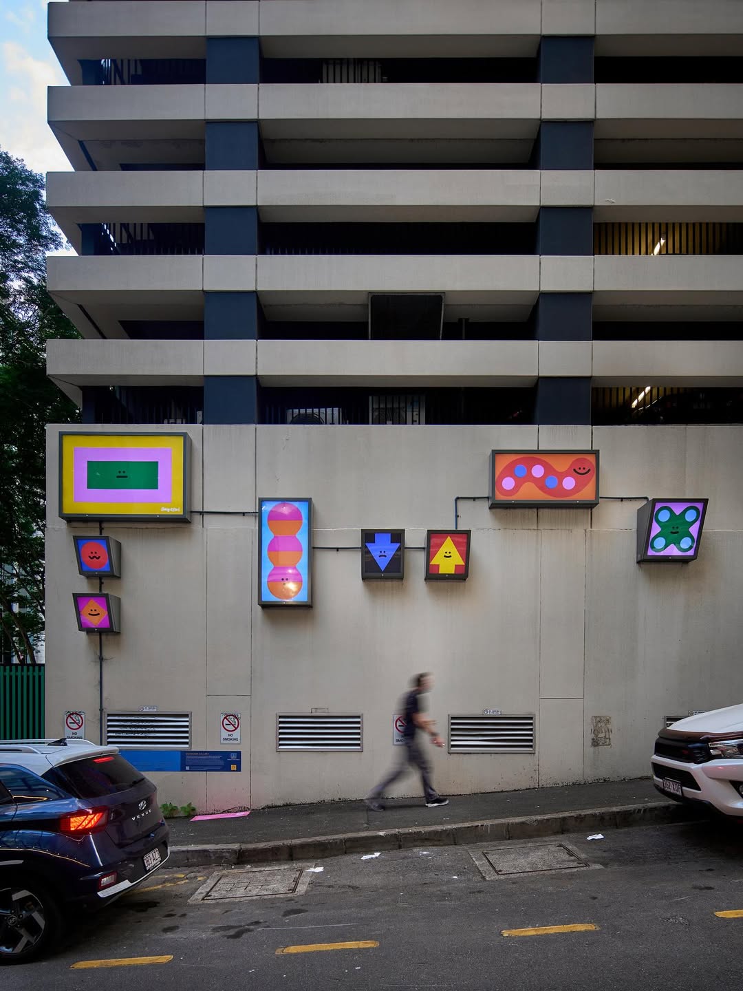 A bunch of our archival work is installed across the Brisbane city center atm, all thanks to @brisbanecitycouncil. You can find it in hidden laneways, parking garages, billboards and lightboxes all around downtown 🏙️ 

Extra thanks to Angela Goddard and Carrie McCarthy @griffithuniversityartmuseum 

#craigandkarl